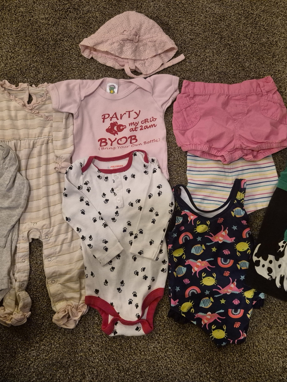 9 Piece Adorable Baby Girl Lot ***2 FOR 1 SALE!***